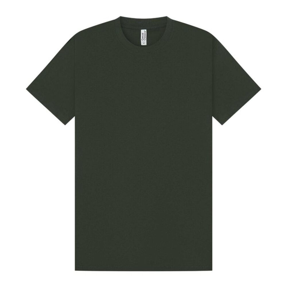 Casual Classics Mens  Ringspun Tee / Forest Green